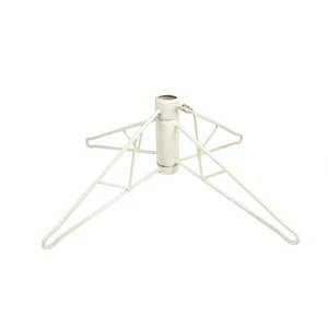 Soporte para árbol de Navidad de metal blanco Northlight para árboles artificiales de 12' - 15' - Imagen 1 de 1