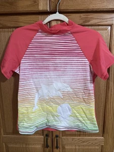 Land’s End Kids XL Size 16+ Swim Shirt/ Rash Guard - Picture 1 of 4