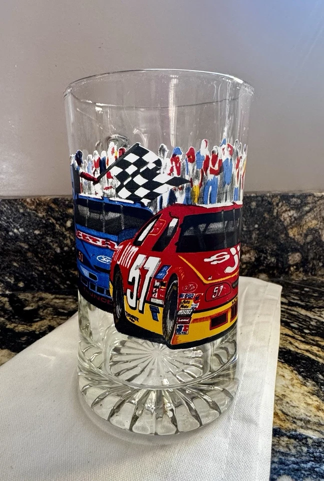 Taza de cerveza promocional Slim Jim NASCAR 1997 Monte Carlo Stein Foto 1 de 4