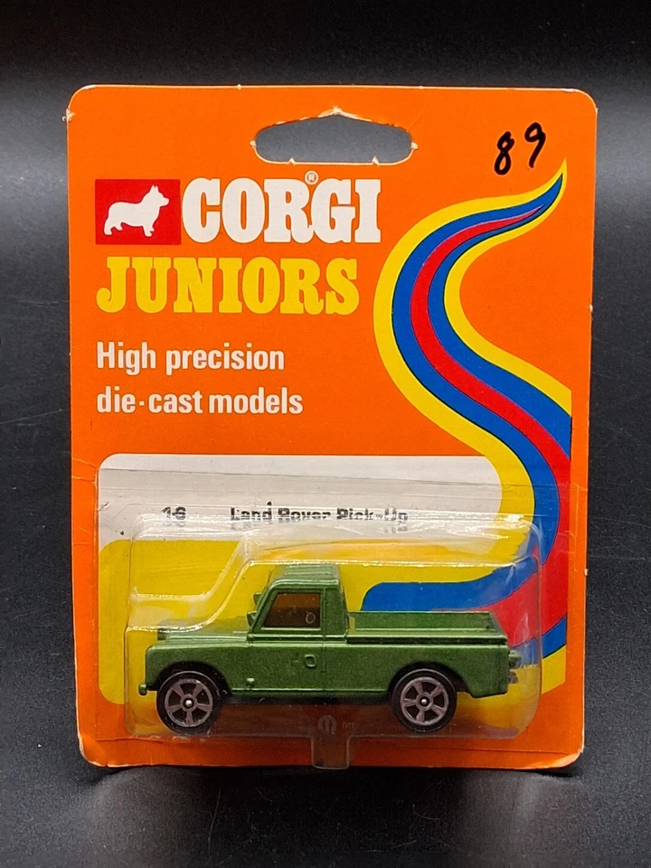 Vintage 1973 CORGI Juniors Land Rover Pickup Truck MOC - Image 1 of 4