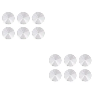  12 Stcs Glas Tischtisch -Scheibe Hardware Aluminiumscheibe 30 mm dicke - Bild 1 von 12