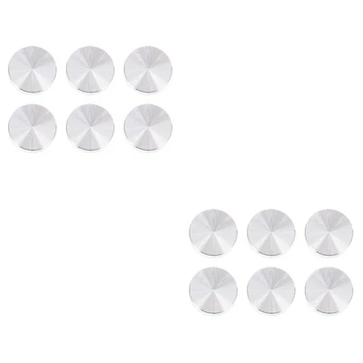  12 Stcs Glas Tischtisch -Scheibe Hardware Aluminiumscheibe 30 mm dicke - Bild 1 von 4