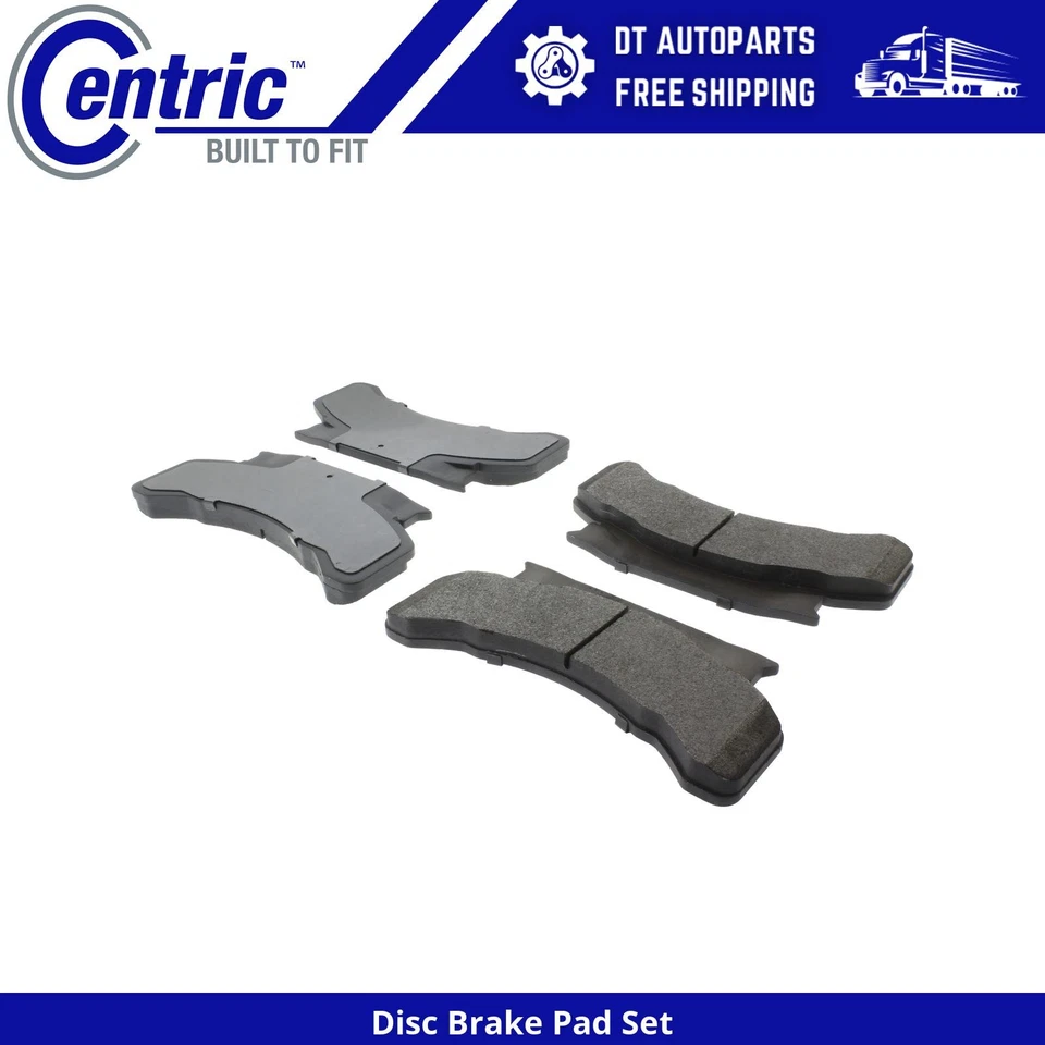 Para Chevrolet C60 1983-1990 | Pastillas de freno de disco centradas | Semimetálicas Foto 1 de 4