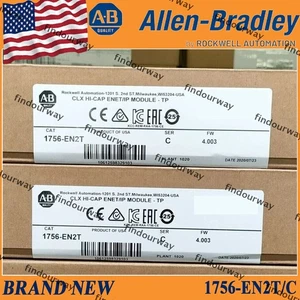 1756-EN2T AB ControlLogix Ethernet Bridge 1756EN2T 2022 NEW Factory Sealed US - Picture 1 of 5