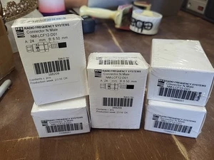 5 sztuk wtyczki RFS N złącze koncentryczne do kabla koncentrycznego LCF12-50J NM-LCF12-D01 NOWE - Zdjęcie 1 z 3