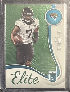 Panini Donruss Elite 2025 - The Elite Brian Thomas Jr. #12 verde - Imagen 1 de 2