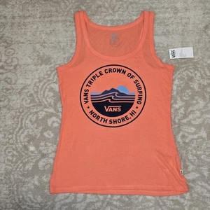 VANS Triple Crown Of Surfing Juniors Size Small Tank Top - Picture 1 of 6