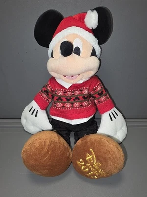 DISNEY STORE CHRISTMAS MICKEY MOUSE 2018 EDITION VGC - Image 1 of 4