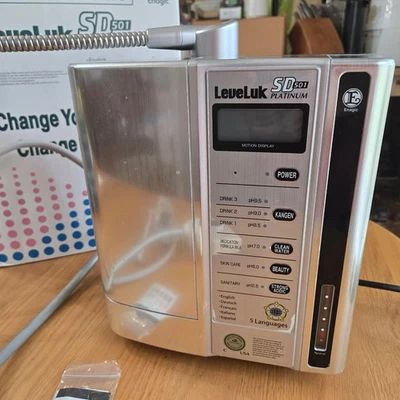 Kangen Water Ionizer Enagic leveluk SD501 Platinum Machine - Used - Image 1 of 3