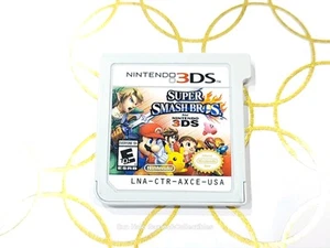 Super Smash Bros. 3DS (Nintendo 3DS, 2014)Cartridge Only, Clean Contacts- TESTED - Picture 1 of 14