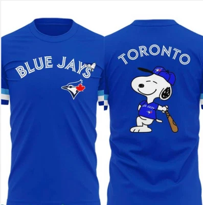 Toronto Blue/ Jay "Peanut Night Snoo.py 3D T-Shirt - Image 1 of 4