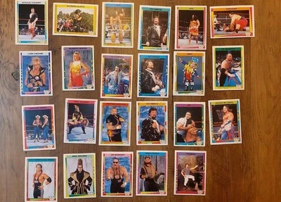 23 X WWF WESTLING MERLIN COLLECTIONS SAMMELKARTEN 1995 - Bild 1 von 4