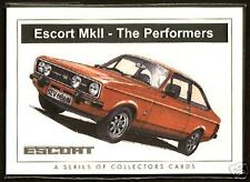FORD ESCORT Mk2 Collectors Card Set - RS2000 RS1800 1600 Ghia RS Mexico Harrier