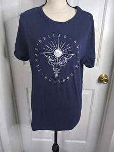 Old Navy  Tee Size Large Soft Washed Sz XL Texas Dallas Austin Houston - Picture 1 of 6