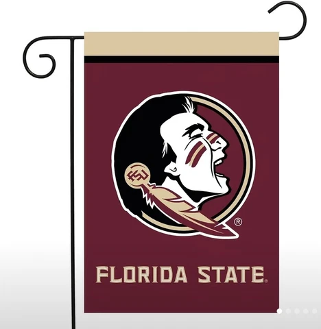 Florida State Seminole Garden Flag College Garden Flag Yard Banner Double Sided Cover