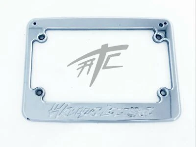 HAYABUSA ENGRAVED CHROME BILLET LICENSE PLATE FRAME 2018 SUZUKI HAYABUSA - Image 1 of 3