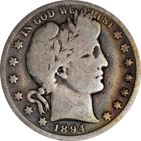 1894-O Barber Half Dollar Great Deals From The Executive Coin Company Cover