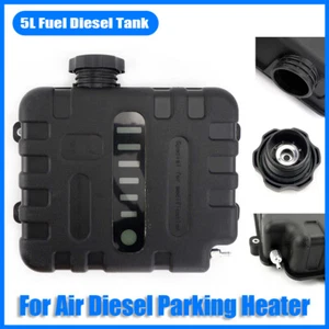 5L Air Diesel Heater Fuel Tank Oil Cap Black Strong Hard For Car Caravan Camper# - Picture 1 of 9