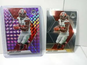 2020 Mosaic Cleveland Silver Prizm Browns Lot LANDRY NUMBERED rare 12/49 - Picture 1 of 3