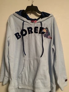 Sudadera con capucha para mujer ""Bored Eeyore"" The Wonderful World of Disney, talla 2X - Imagen 1 de 6