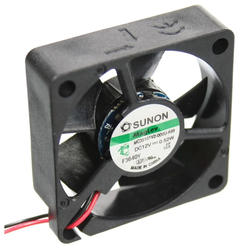 MF35101V2-A99 Axial-Lüfter 35x35x10mm 12VDC 11,04m³/h 21,8dBA 7.500U/min Sunon - Bild 1 von 1