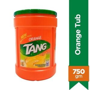 Tang Instant Drink Mix Powder Orange Flavour Tub 750g