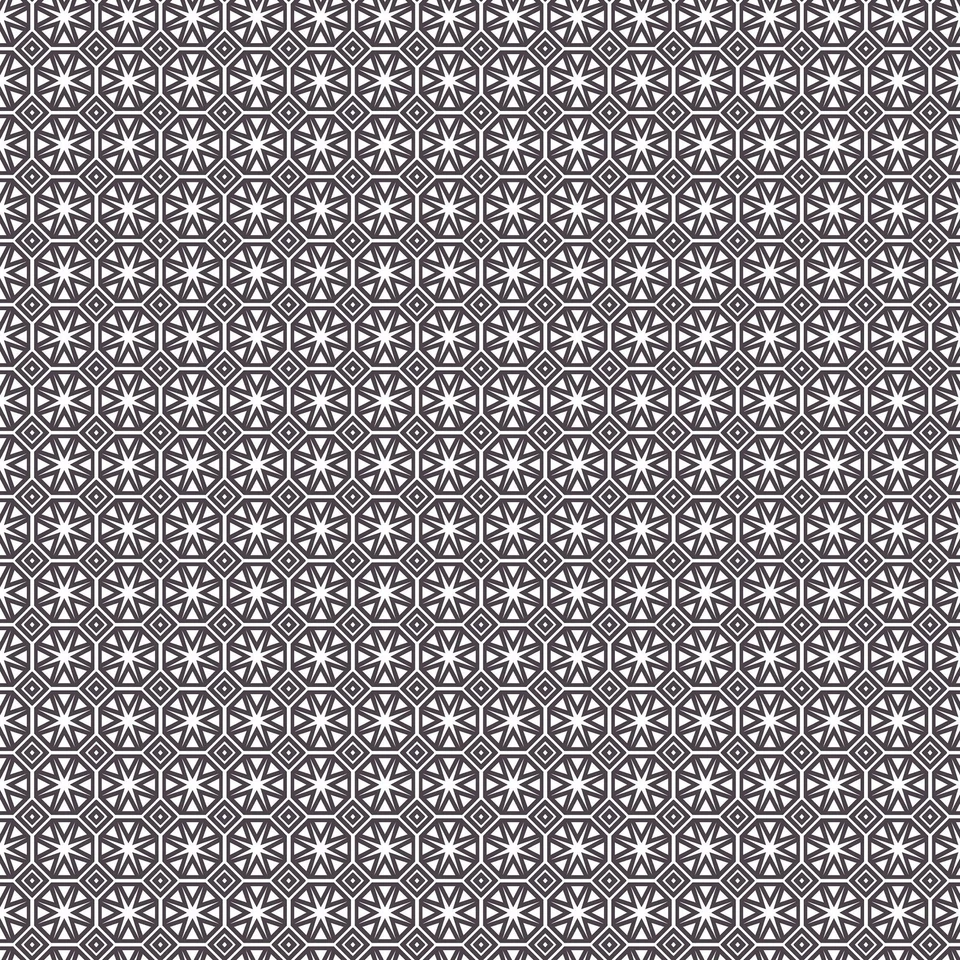 PVC TABLE CLOTH GEO STAR SLATE GEOMETRIC TILE PRINT GREY CHARCOAL WHITE WIPEABLE - Image 1 of 1