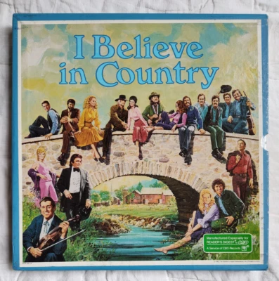 I BELIEVE IN COUNTRY ~A COLUMBIA MUSIC TREASURY~BOX SET Of  8 VINYL  LP** [EX]  - Image 1 of 4