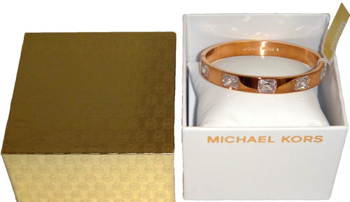 Bracciale Michael Kors Black Friday oro rosa cristalli MKJ6238791 + SCATOLA MK