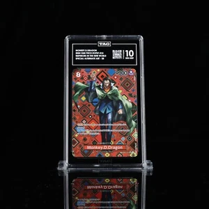 Monkey.D.Dragon | SP | TAG Gem Mint 10 | OP07-015 | Emperors of the New World - Picture 1 of 2