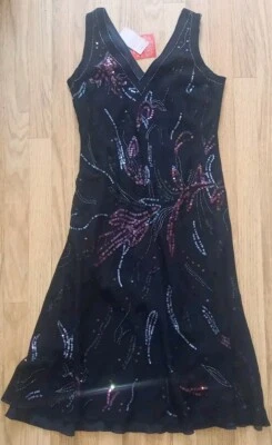 NWT Vintage 90's Berkertex Beaded Dress - UK 14 - Image 1 of 4