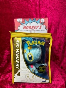 NUEVO Pokémon Manaphy 20 Aniversario #490 Peluche Tomy 2016 Edición Limitada FR SHP - Imagen 1 de 6