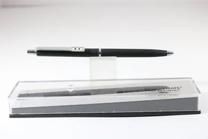 Vintage Paper Mate Profile Eclipse Matt Schwarz Kugelschreiber (Etui) - Bild 1 von 10