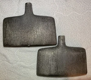 IMAX Worldwide Home Duarte Short Chrome Bead Bottle IMX-1581 Ceramic SET OF 2 - Picture 1 of 11