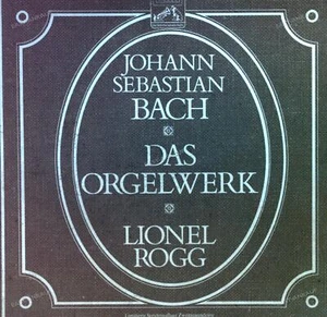 Johann Sebastian Bach, Lionel Rogg - Das Orgelwerk 20LP (VG/VG) . - Imagen 1 de 1
