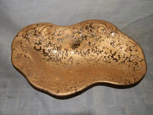 Vintage, 1950's, Weeping Bright 22K Gold, Nut Dish - Picture 1 of 5