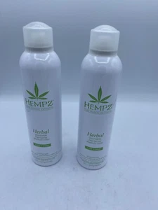 Clearance Sale!! New Hempz Herbal Workable Hairspray Medium Hold 8oz Lot Of 2 - Picture 1 of 3