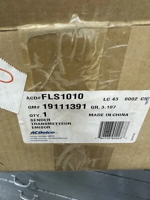 Unidad de envío de tanque de combustible GM NOS 19111391 1992-1995 Chevrolet Astro 4,3 L V6 Foto 1 de 4