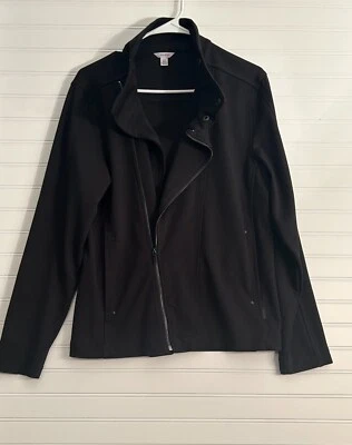 Chaqueta Calvin Klein Performance Mujer S Negra Mecha Secado Rápido Cremallera Completa Elastizada Foto 1 de 4