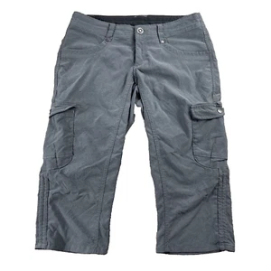 Pantalones capri de senderismo Kuhl Trekr grises para mujer 2 longitud corta ajustable - Imagen 1 de 19