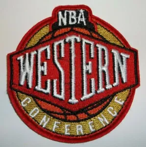 Western Conference Embroidered PATCH~3 1/2 x 3 1/4~Iron Sew On~NBA~Ships FREE - Picture 1 of 1