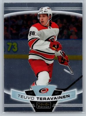 2019-20 O-Pee-Chee Platinum #27 Teuvo Teravainen Carolina Hurricanes - Image 1 of 2