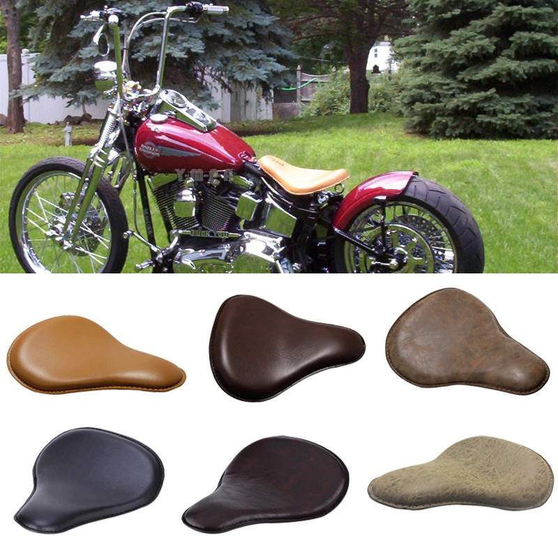 Soporte de resorte para asientos individuales de motocicleta para Haley Softail Bobber Chopper personalizado EE. UU. Foto 1 de 4