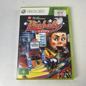 Williams Pinball Classics Microsoft Xbox 360 PAL Complete + Manual - Picture 1 of 6