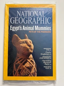EGYPT'S ANIMAL MUMMIES November 2009 NATIONAL GEOGRAPHIC MAGAZINE PARTLY SEALED - Imagen 1 de 2