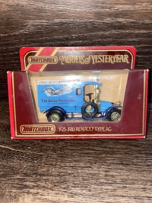 Vintage Matchbox Y-25 1910 Renault Type AG 1:38 1984 Models Of Yesteryear Truck - Image 1 of 4