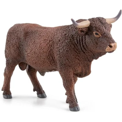 Figura Toro Salers - Figura de Juguete Animal de Granja Pintada a Mano - Nuevo Papo 51186 Foto 1 de 4