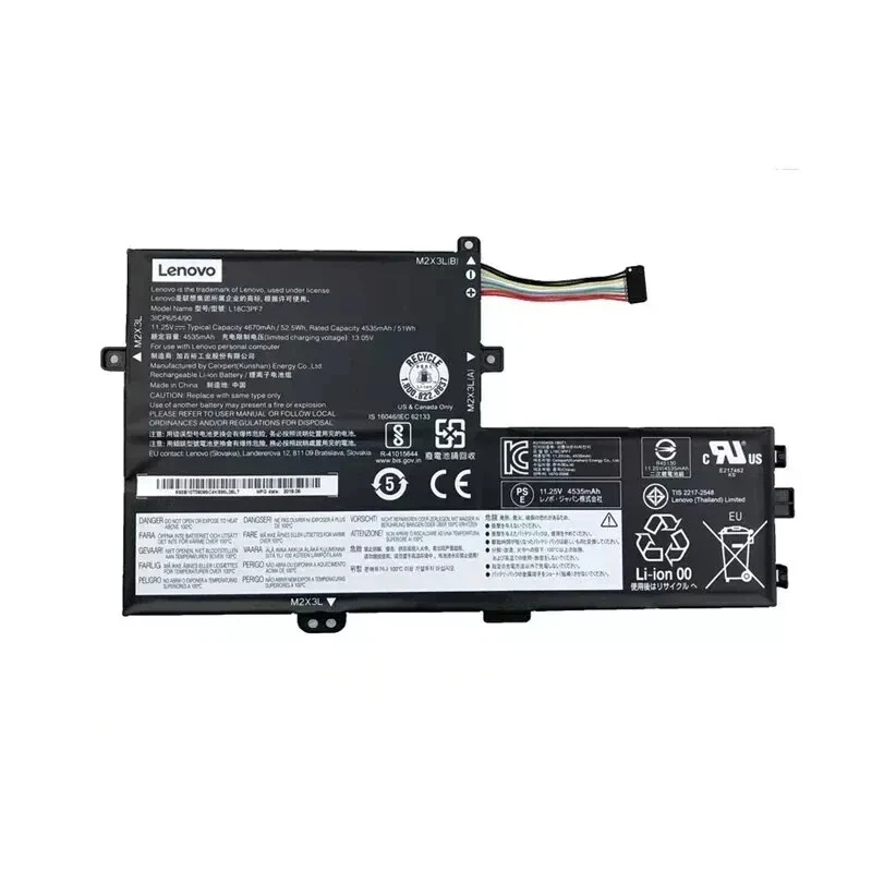L18M3PF7 Lenovo 51wh 11.4v 4480 mAh Battery 81qg0002us