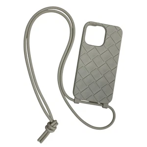 BOTTEGA VENETA INTRECCIATO iPhone 14 Pro avec Coque Sangle, Ivoire Femme OCCASION - Photo 1 sur 9