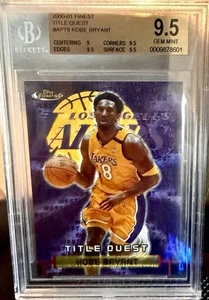 2000-2001 Topps Finest Title Quest - Kobe Bryant TQ8 (Beckett 9.5) - Bild 1 von 2
